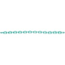 BrandTech 781293 Plastic PCR 12-Domed Cap Strip, Green (Pack of 125)