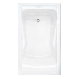 American Standard 2425V-LHO Evolution 5' x 32 Apron Whirlpool Bath, White