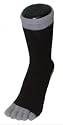 TOETOE Socks Rubber Sole Black & Grey Unisize 4-11 - All Styles