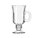Libbey Glass Milian Irish Coffee Mug 4 Piece Set