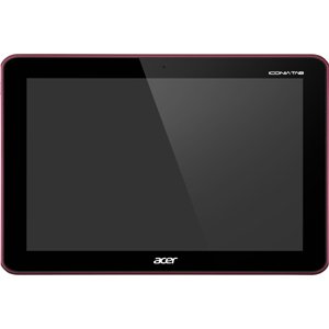  Acer ICONIA TAB A200 10.1 inch 16 GB Slate Tablet-Wi-Fi-NVIDIA Tegra 2 250 1 GHz-Red-Multi-touch Screen 1280 x 800 WXGA Display-1 GB RAM-Bluetooth-Front Camera/Webcam-Android-by ACER AMERICA