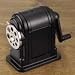 Office Products : X-Acto 1001 Ranger 55 table- or wall-mount heavy-duty pencil sharpener, black, 1 Unit