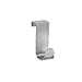 iDesign Forma Brushed Stainless Steel Over-The-Cabinet Storage Hook - 1