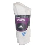 adidas Women's Crew Sock 3-Pack ( sz. One Size Fits All, College Light Blue/White/Diva )