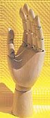 Artist Manikin 12in Male Left Hand