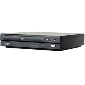 Coby DVD224BLK Compact DVD Player, Black