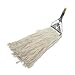 Genuine Joe GJO54201 Cotton Lightweight Wet Mop with Handle, 60" Width x 15/16" Height Head