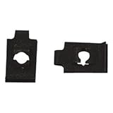 DrillSpot C8120-10-4 #10 Black "U" Steel Spring Nut, Pack of 2000
