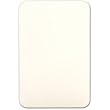25 Gold Edge Pearl White Menu Cards