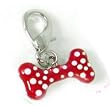 Pet Charms - 5 Dog Charms - collar charms by Pet Jewelry Beverly Hills - Dog Collar Charms with Swarovski Crystals