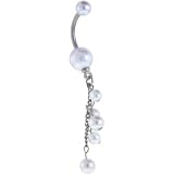 Pearl CLASSIC Fresh Water PEARL DANGLE Belly Ring