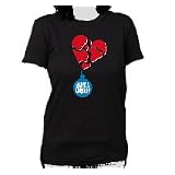 Buy Gnarls Barkley - HEART BOMB WoMens T-shirt, Black by Gnarls Barkley