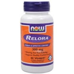 Relora 60 VCaps 300 mg By NOW Foods