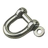 Captive Pin D-Shackle S.S. (316) Captive D Shackle 3/8