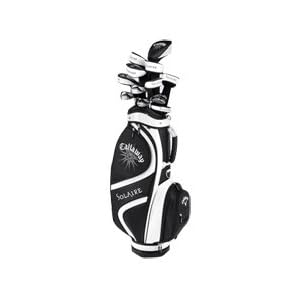 Callaway Lady Solaire 13-Club Full Set (Driver, 3 FW, 5 FW, 7 FW, 5H, 6H, 7H, 8-Iron, 9-Iron, PW, AW, SW, and Putter)