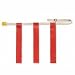Triple Threat Flag Football Belts - Red (1 Dozen)