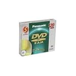 SAVE $17.45 - Panasonic DVD-RAMs (LM-AF120LU5) $7.50