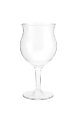 Zak Designs Flare 17-Ounce Clear Wine Goblets, Set of 6