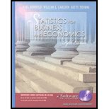  : Statistics for Business and Economics - Textbook Only