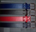 Leather Baseball Belt