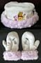 Disney Winnie The Pooh baby Toddler beanie & gloves set