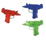 Kids UZI Water Squirt Gun 8 inch (1 Dozen)