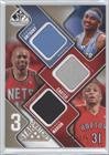 2009-10 SP Game Used 3 Star Swatches 125 #3SCMA - Carmelo Anthony/Shawn Marion/Vince Carter/125