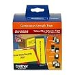 Brother DK-2606 Continuous Length Film Label Roll (Black/Yellow)