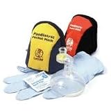 Laerdal Pediatric Pocket Mask w/Gloves & Wipe in Blue/Yellow Soft Pack - 820050