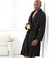 Stripe Fleece Dressing Gown