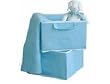 Sleeping Partners Tadpoles Set/2 Square Storage Boxes Pink