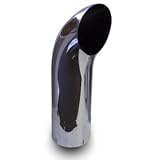 Bully Dog 180601 Rapid Flow Chrome Turn Down Exhaust Tip