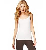 Scoop Neck Satin Trim Vest with Supima® Modal