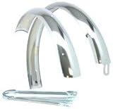 Wald 972-26 Balloon Fender Set Chrome Bicycle