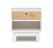 Oeuf Eco-friendly Sparrow Night Stand, White Oeuf Eco-friendly Sparrow Night Stand, White
