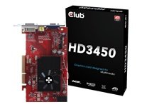 CLUB 3D Radeon HD3450 AGP Edition 512MB 55nm Technologie 64 Bit 600MHz DDR2 800 MHz DVI Di Preisvergleich