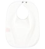 One-2-Wear - Infant Terry-Velour Coverall Bib, White and White