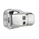 Technical Concepts Tc Autoflush Clamp with Courtesy Flush Button for Sloan and Zurn Toilet Flush Valves - Chrome Finish