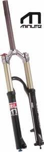 Manitou MTB Federgabel Minute MRD TPC 100 schwarz