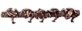 BRASS Tree FROG wall hook KEY RACK hanger home decor