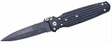 Gerber 45786 Applegate Covert Double Bevel Titanium Knife, Black