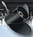 Mercury/Quicksilver Parts QA1916X BLKDIA 14 1/2R19 BLACK DIAMOND 3 BLADE ALUMINUM PROPELLERS