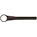 Martin 809A Forged Carbon Steel 1-1/2" Opening Box Wrench, 12 Point, 10" Overall Length, Industrial Black Finish