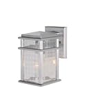 Murray Feiss Lighting OL3400BRAL Wall Mount Lantern, Brushed Aluminum Finish
