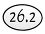 26.2 Oval Magnet