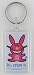 it's happy bunny 'Hi. Cram It.' Lucite Key Chain