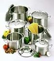 Regalware Food Service Elegance Stainless Steel 12-quart Stainless Stockpot with Cover