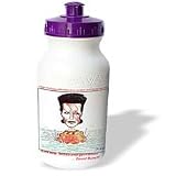 Londons Times Funny Music Cartoons - David Bowie Collectible - Water Bottles
