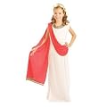 New Roman Greek Goddess. Children's fancy dress costume. Age 7-9 years. 130cm. Red/white dressing up outfit