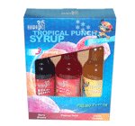 Tropical Punch Shaved Ice Syrups - 3 pack